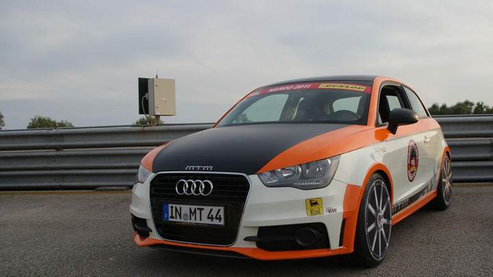 Mtm Audi A1 Nardo Edition In White Orange Color